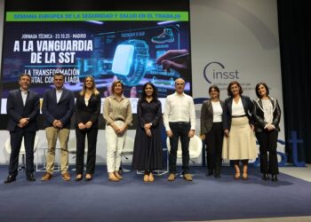 La jornada técnica 'A la vanguardia de la Seguridad y la Salud en el Trabajo, la transformación digital como aliada'.INSST