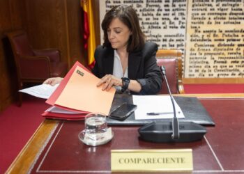 La Gerente del Partido Socialista Obrero Español (PSOE), Ana María Fuentes Pacheco, comparece ante la comisión sobre el caso Koldo, en el Senado, a 23 de octubre de 2025, en Madrid (España). Eduardo Parra - Europa Press