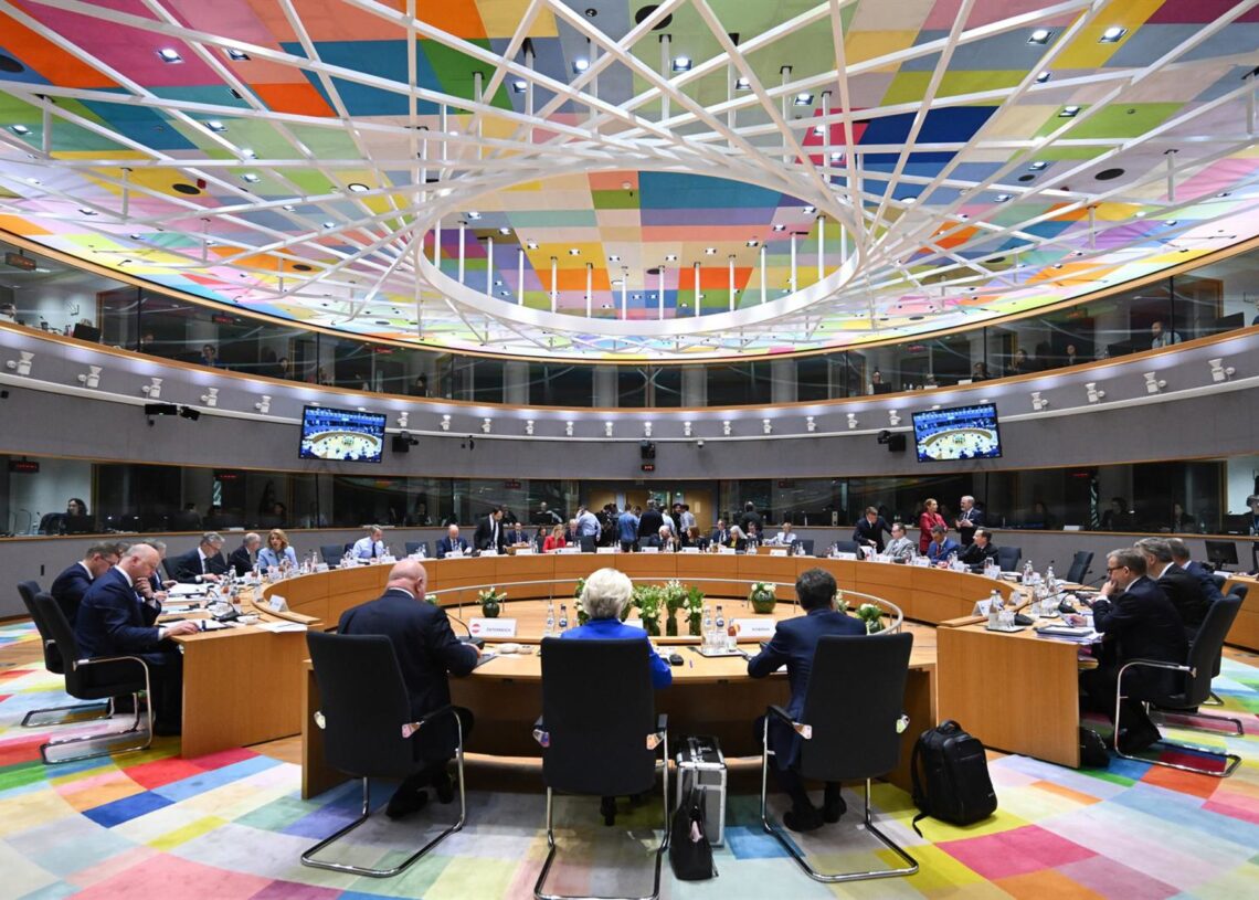 Consejo Europeo reunido en Bruselas en la cumbre ordinaria de octubre.FREDERIC SIERAKOWSKI // EUROPEAN COUNCIL