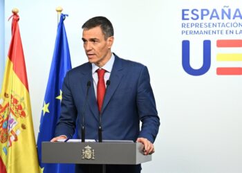El presidente Pedro Sánchez en BruselasBORJA PUIG DE LA  BELLACASA