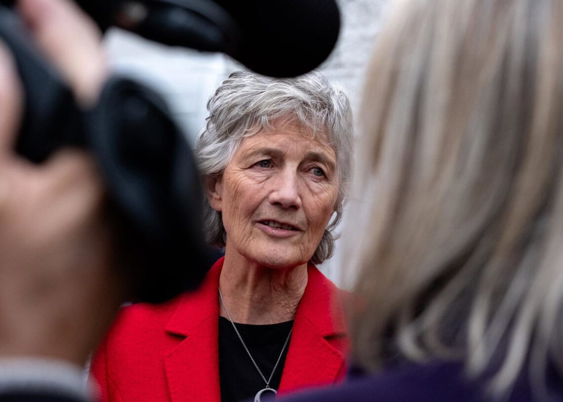 La candidata a las presidenciales de Irlanda Catherine Connolly en una imagen de archivo. Europa Press/Contacto/Annabelle Hamil