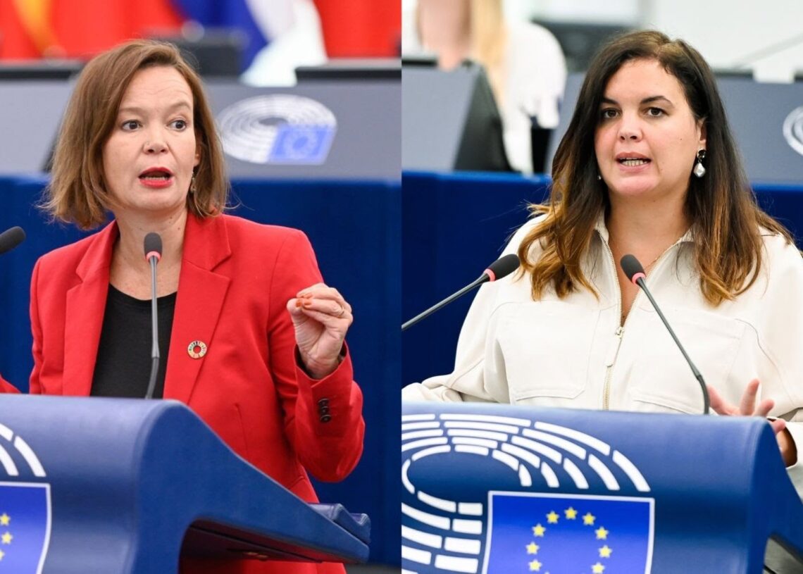 Leire Pajín y Sandra GómezPSPV