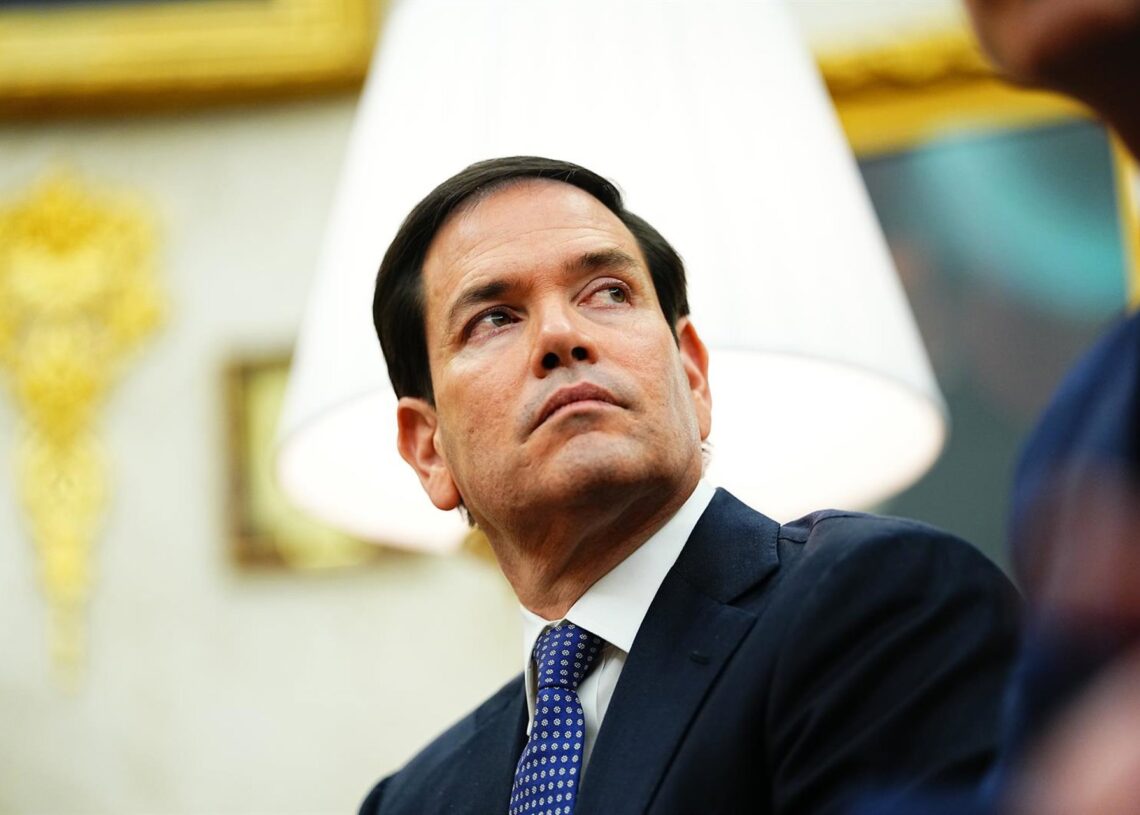 El secretario de Estado de EEUU, Marco Rubio Europa Press/Contacto/Aaron Schwartz - Pool via CN