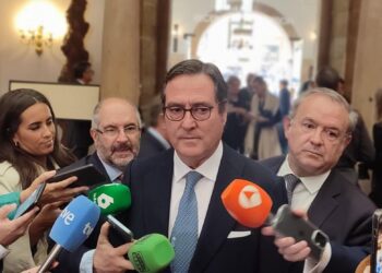 El presidente de la CEOE, Antonio Garamendi.EUROPA PRESS