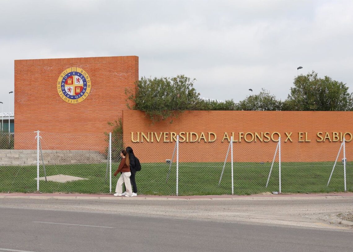 Archivo - Fachada de la Universidad Alfonso X el Sabio, a 2 de abril de 2025, en Madrid (España).Marta Fernández - Europa Press - Archivo