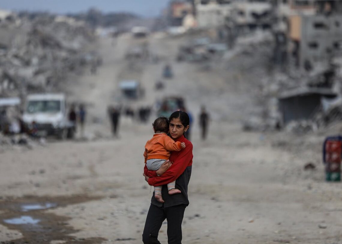 Imagen de archivo de desplazados en la Franja de Gaza Europa Press/Contacto/Omar Ashtawy