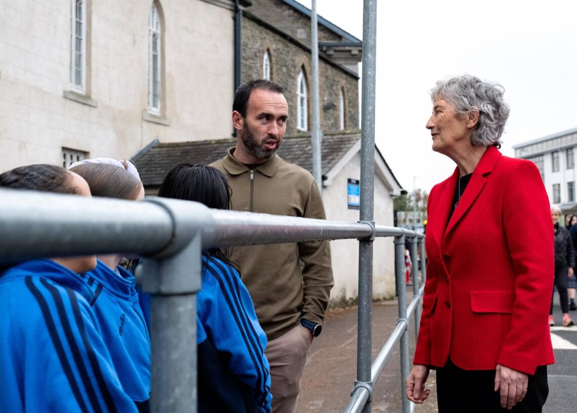 La candidata a las elecciones presidenciales de Irlanda Catherine Connolly.Europa Press/Contacto/Annabelle Hamil