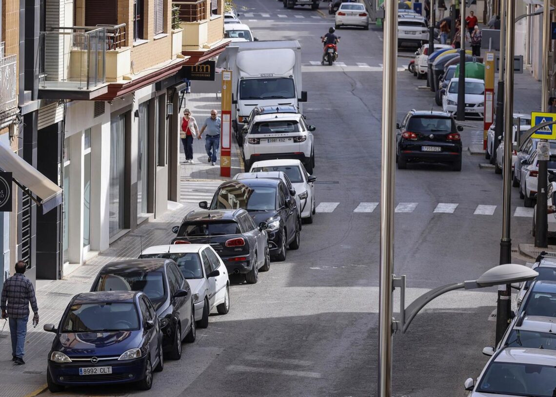 Estado actual de una calle de Sedaví (Valencia)Rober Solsona - Europa Press