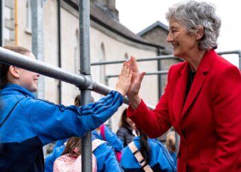 La candidata presidencial irlandesa Catherine Connolly Europa Press/Contacto/Annabelle Hamil