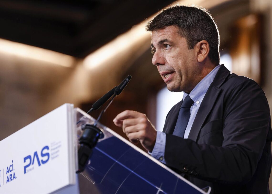 El president de la Generalitat, Carlos Mazón, en imagen de archivo.Rober Solsona - Europa Press