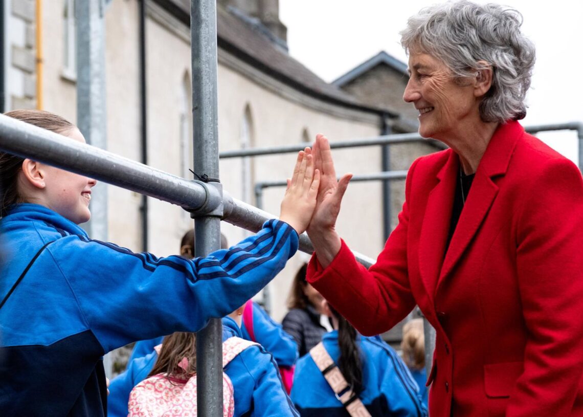 La candidata presidencial irlandesa Catherine Connolly Europa Press/Contacto/Annabelle Hamil
