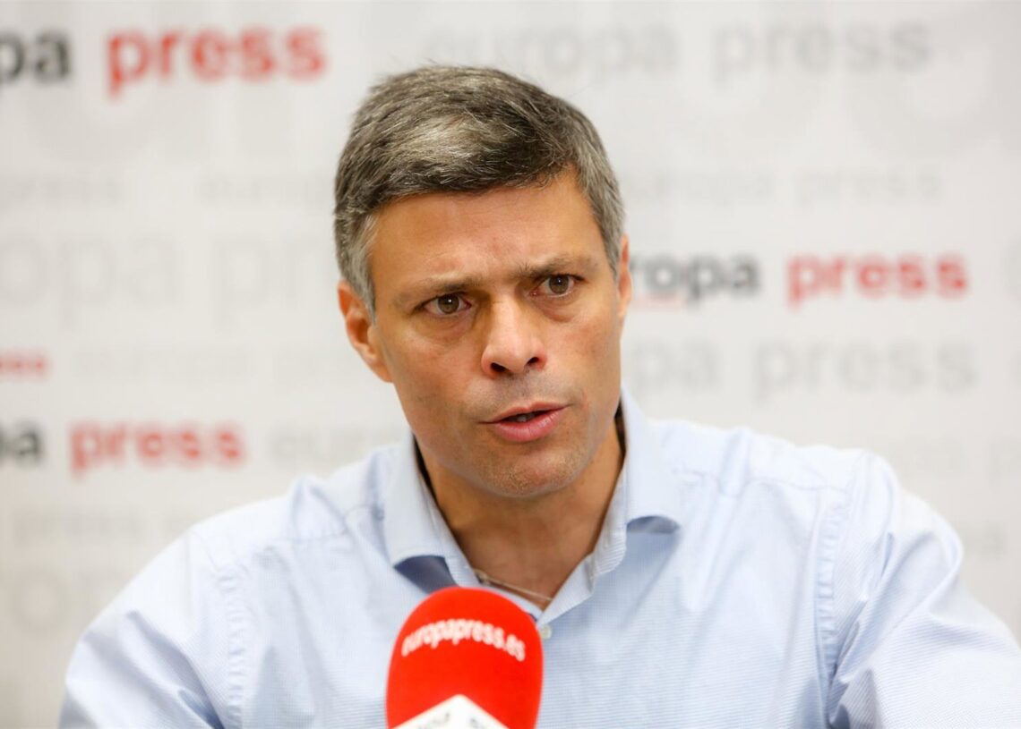 Archivo - Leopoldo López, dirigente opositor venezolanoRICARDO RUBIO - EUROPA PRESS - Archivo