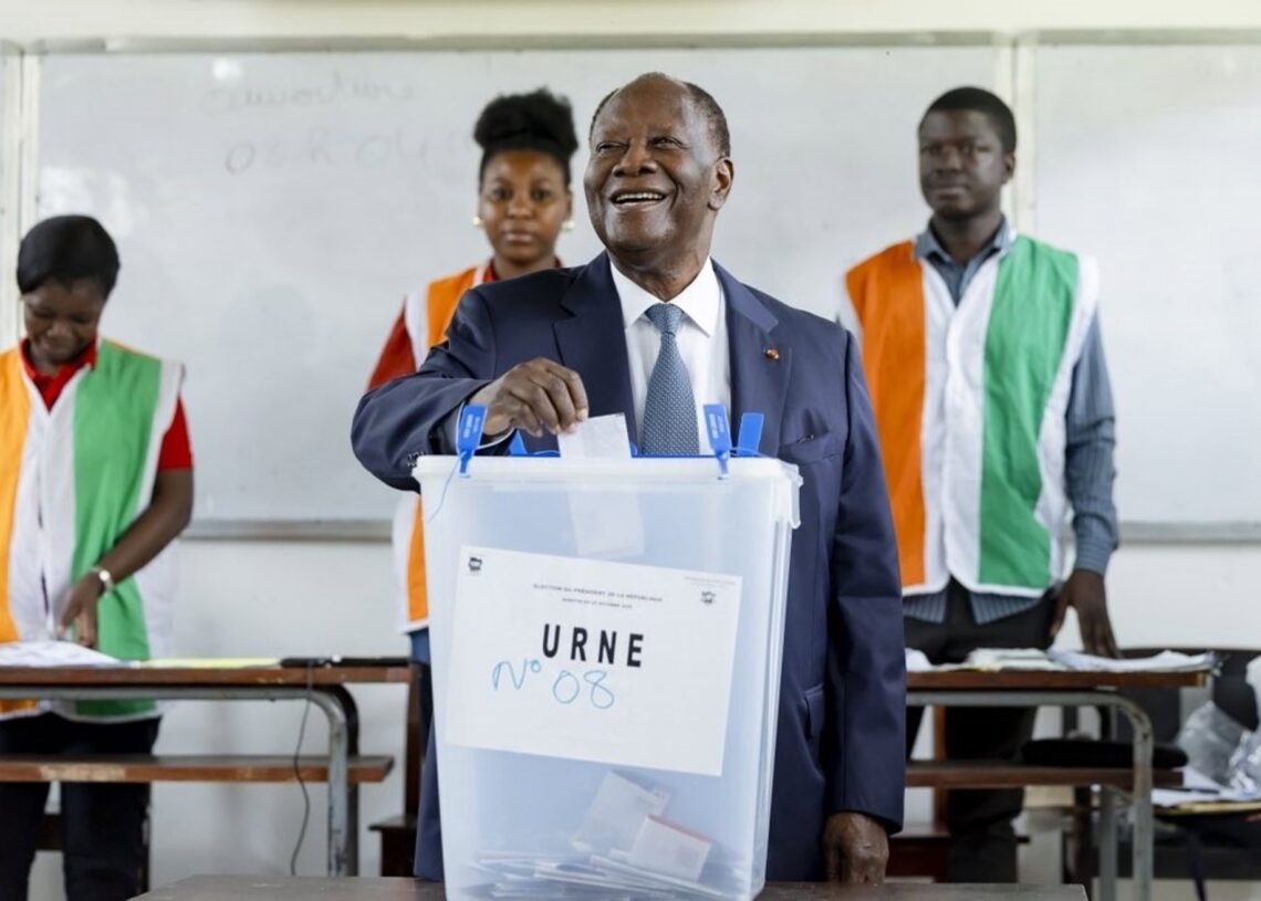 El presidente marfileño, Alassane OuattaraPRESIDENCIA DE COSTA DE MARFIL