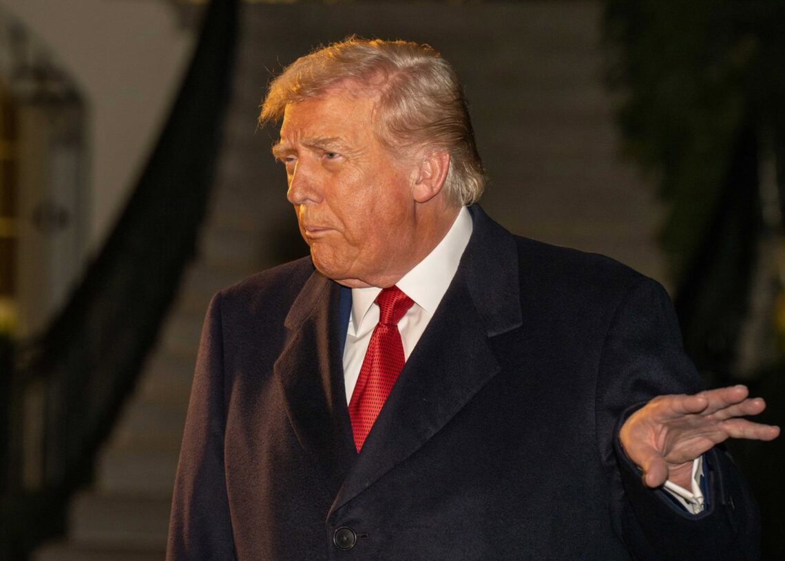 El presidente de Estados Unidos, Donald Trump, en la Casa Blanca antes de poner rumbo hacia el continente asiático.Europa Press/Contacto/Joey Sussman