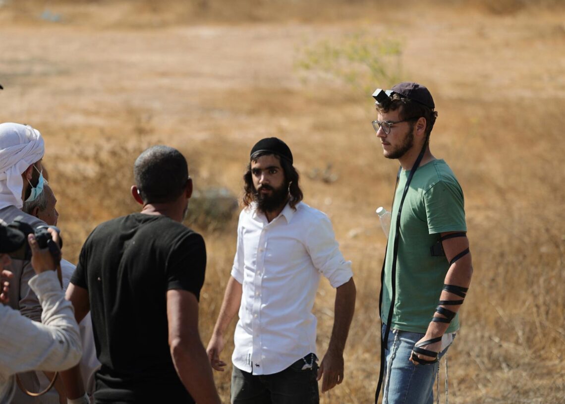 Colonos israelíes en Cisjordania Europa Press/Contacto/Mamoun Wazwaz