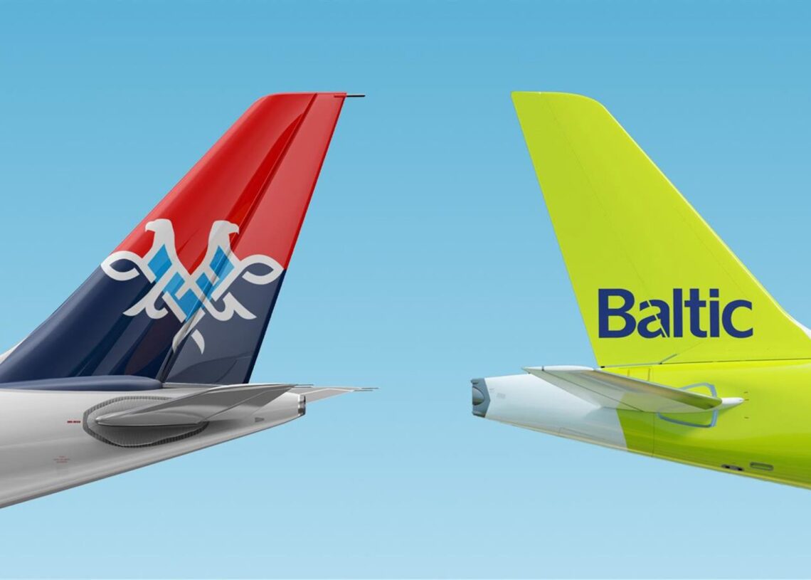 Air Serbia y airBaltic anuncian la ampliación de su acuerdo de cooperación.AIR SERBIA