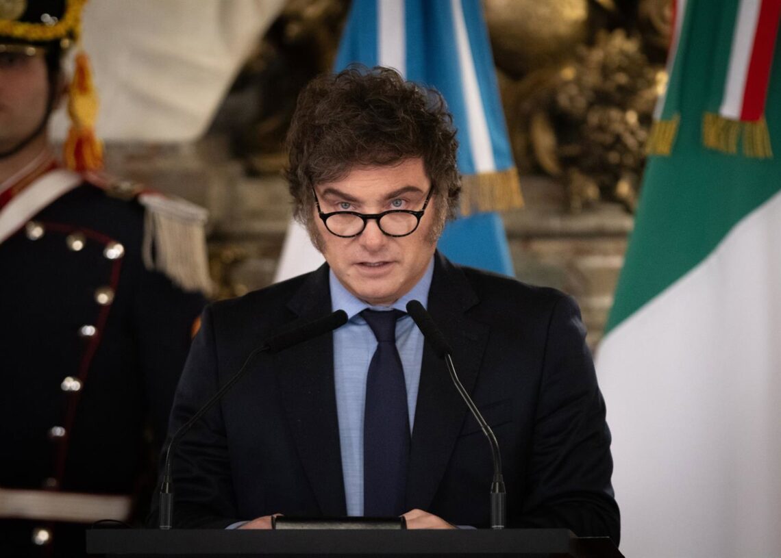Archivo - Imagen de archivo del presidente de Argentina, Javier Milei. Cristina Sille/dpa - Archivo