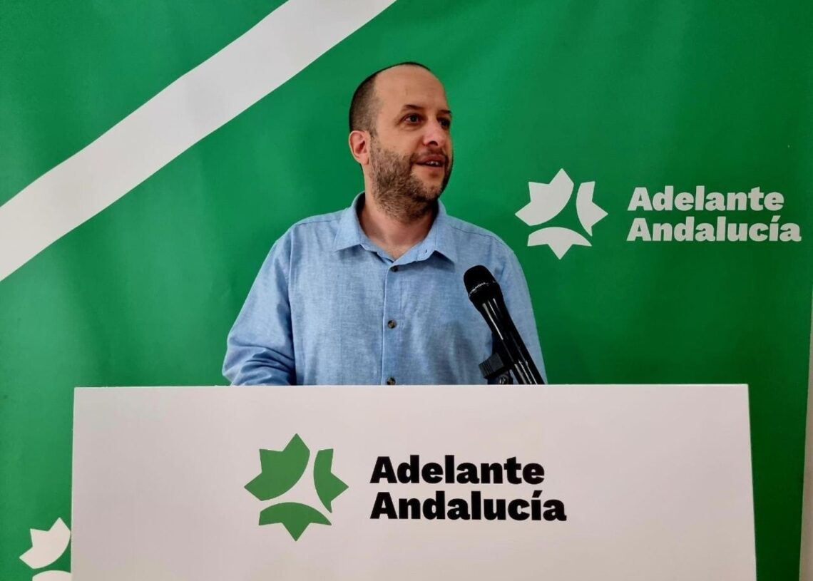 Archivo - El responsable de Organización de Adelante Andalucía, Néstor SalvadorADELANTE ANDALUCÍA - Archivo