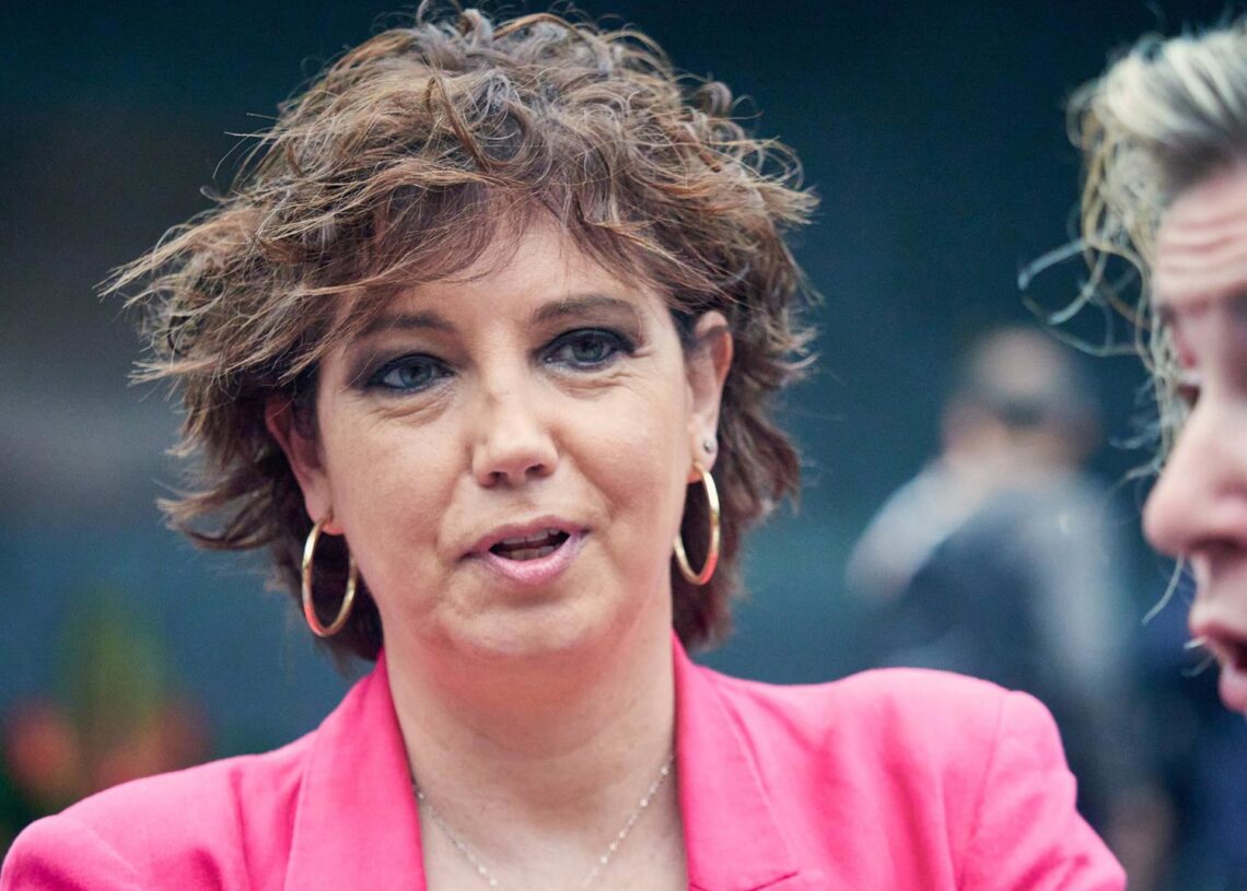 Archivo - La portavoz del PSN en el Parlamento de Navarra, Ainhoa Unzu.Eduardo Sanz - Europa Press - Archivo