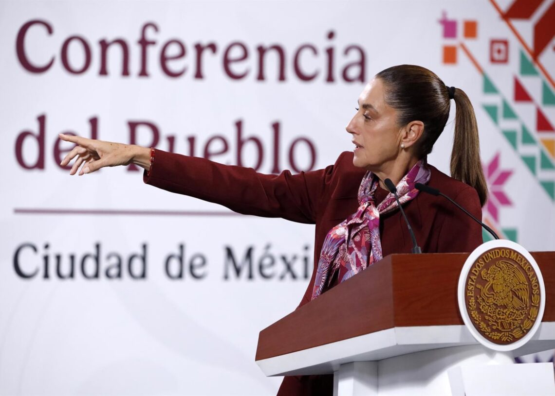 La presidenta de México, Claudia Sheinbaum.Luis Barron/eyepix via ZUMA Pres / DPA