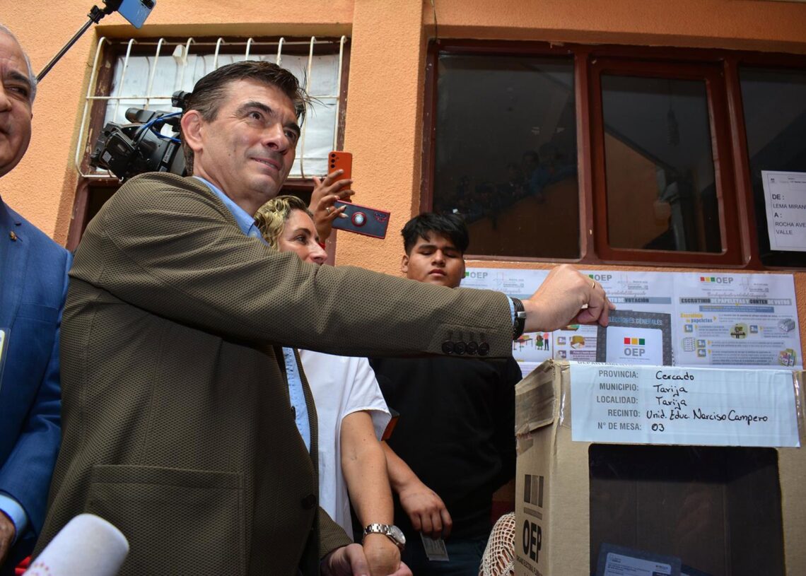 Rodrigo Paz, presidente electo de Bolivia.Europa Press/Contacto/Reynaldo Vargas