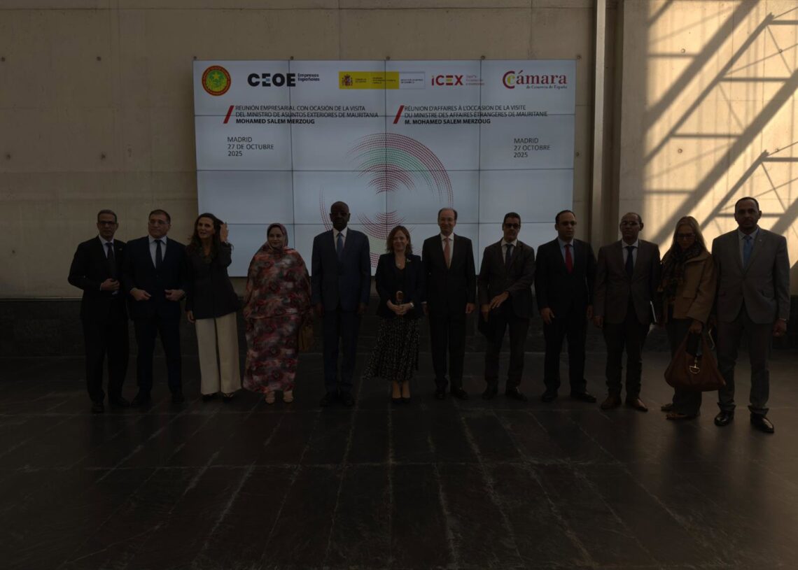 El ministro de Exteriores de Mauritania destaca que mantienen "el más alto nivel de cooperación" con EspañaCÁMARA DE COMERCIO DE ESPAÑA