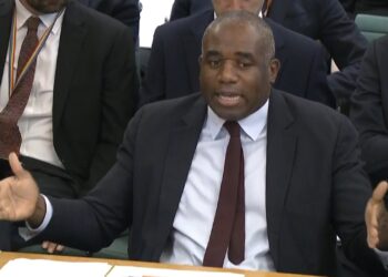 Archivo - El ministro de Justicia británico, David Lammy-/Uk Parliament via PA Wire/dpa - Archivo