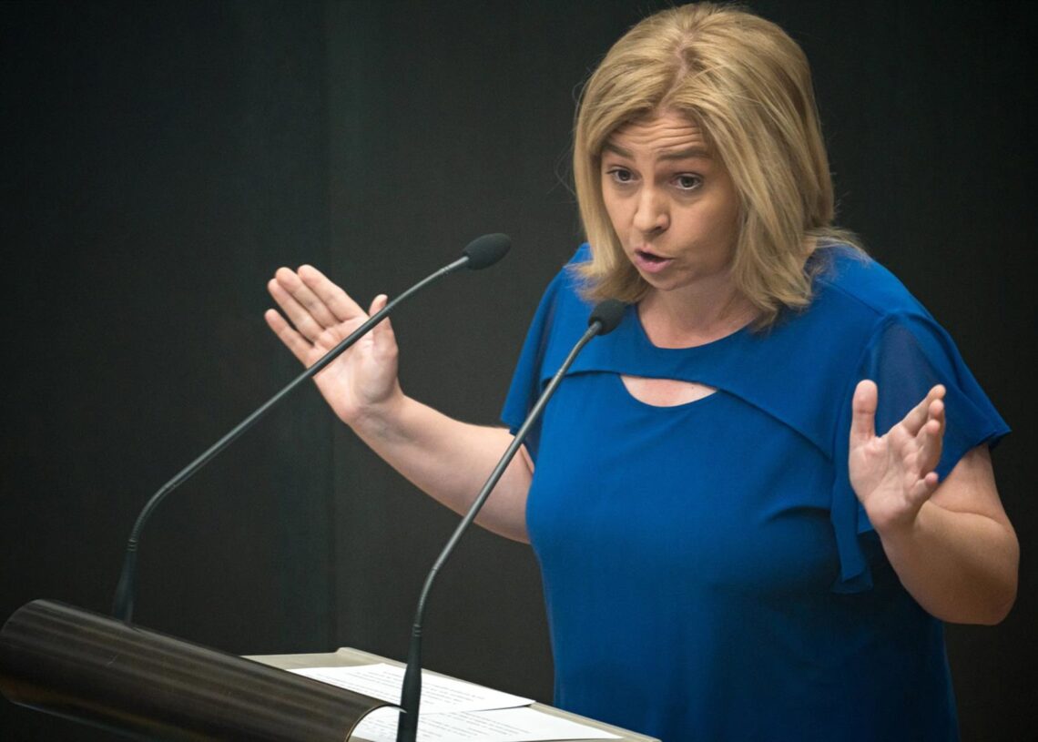 Archivo - La vicealcaldesa de Madrid, Inma Sanz, interviene durante un pleno del Ayuntamiento de MadridDiego Radamés - Europa Press - Archivo