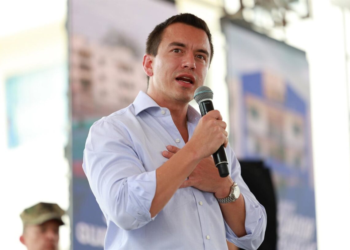 Archivo - El presidente de Ecuador, Daniel Noboa, en una imagen de archivo.PRESIDENCIA DE ECUADOR - Archivo