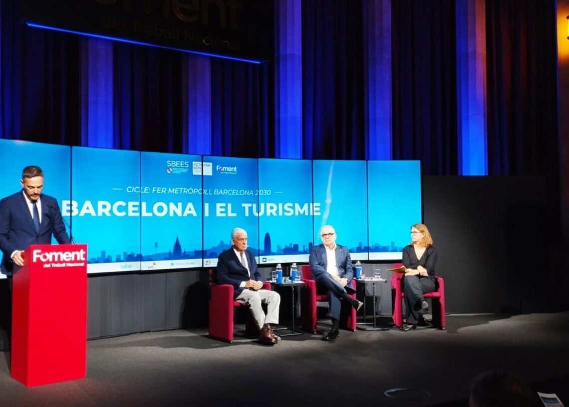Debate sobre el turimo en Barcelona en la sede de Foment del Treball.EUROPA PRESS
