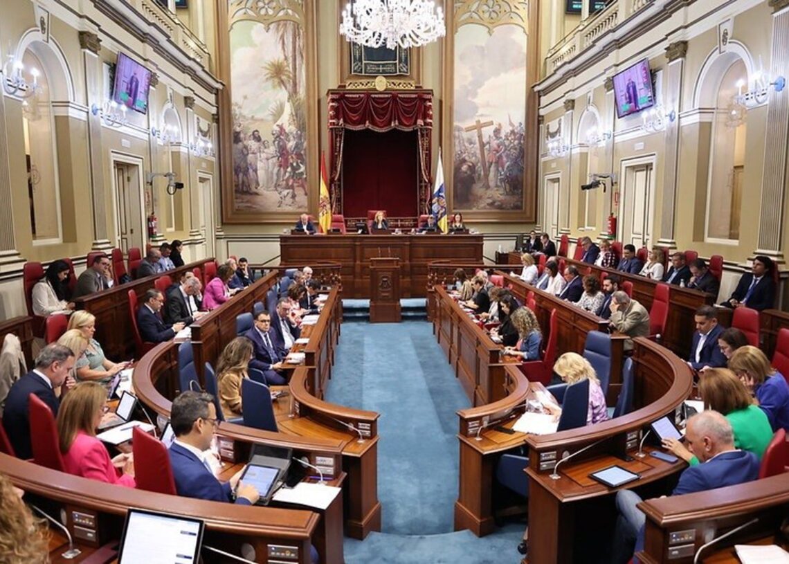 Archivo - Pleno del Parlamento de CanariasPARLAMENTO DE CANARIAS - Archivo