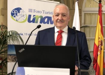 El presidente de UNAV, José Luis Méndez.UNAV