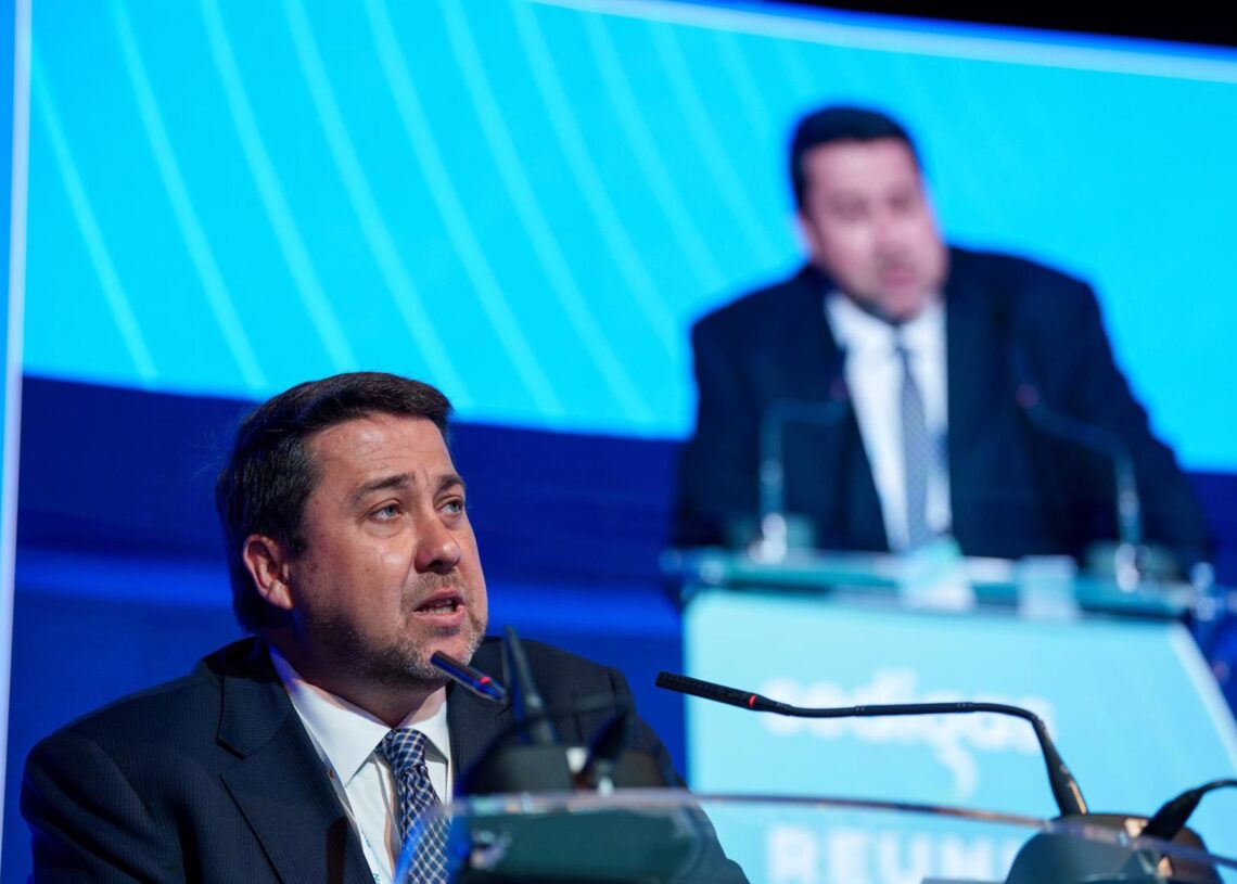 Archivo - El presidente de Sedigás, Joan Batalla, interviene durante la reunión Anual de Sedigás, en el Palacio de Linares, a 8 de mayo de 2025, en Madrid (España). Bajo el lema ‘Gases Renovables, Energía Sostenible para la Competitividad y la Soberanía EMatias Chiofalo - Europa Press - Archivo