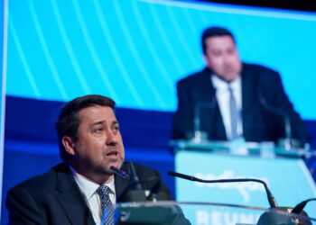 Archivo - El presidente de Sedigás, Joan Batalla, interviene durante la reunión Anual de Sedigás, en el Palacio de Linares, a 8 de mayo de 2025, en Madrid (España). Bajo el lema ‘Gases Renovables, Energía Sostenible para la Competitividad y la Soberanía EMatias Chiofalo - Europa Press - Archivo