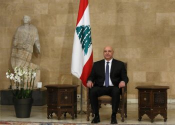 Archivo - El presidente de Líbano, Joseph Aoun, en el Palacio de Baabda (archivo)Marwan Naamani/ZUMA Press Wire/d / DPA - Archivo