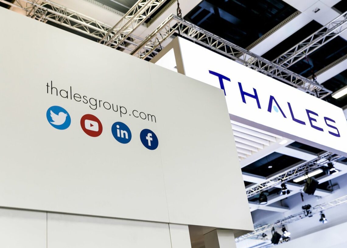 Archivo - Logo de Thales.THALES - Archivo