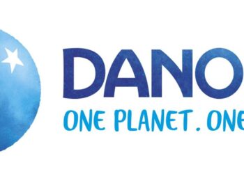 Archivo - Logo de Danone.DANONE - Archivo