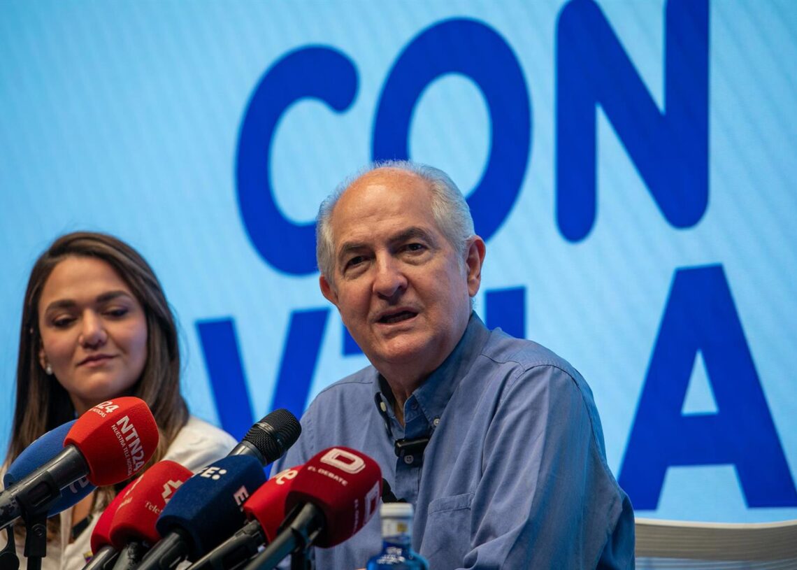 Archivo - Imagen de archivo del exalcalde de Caracas Antonio LedezmaEuropa Press/Contacto/David Canales - Archivo