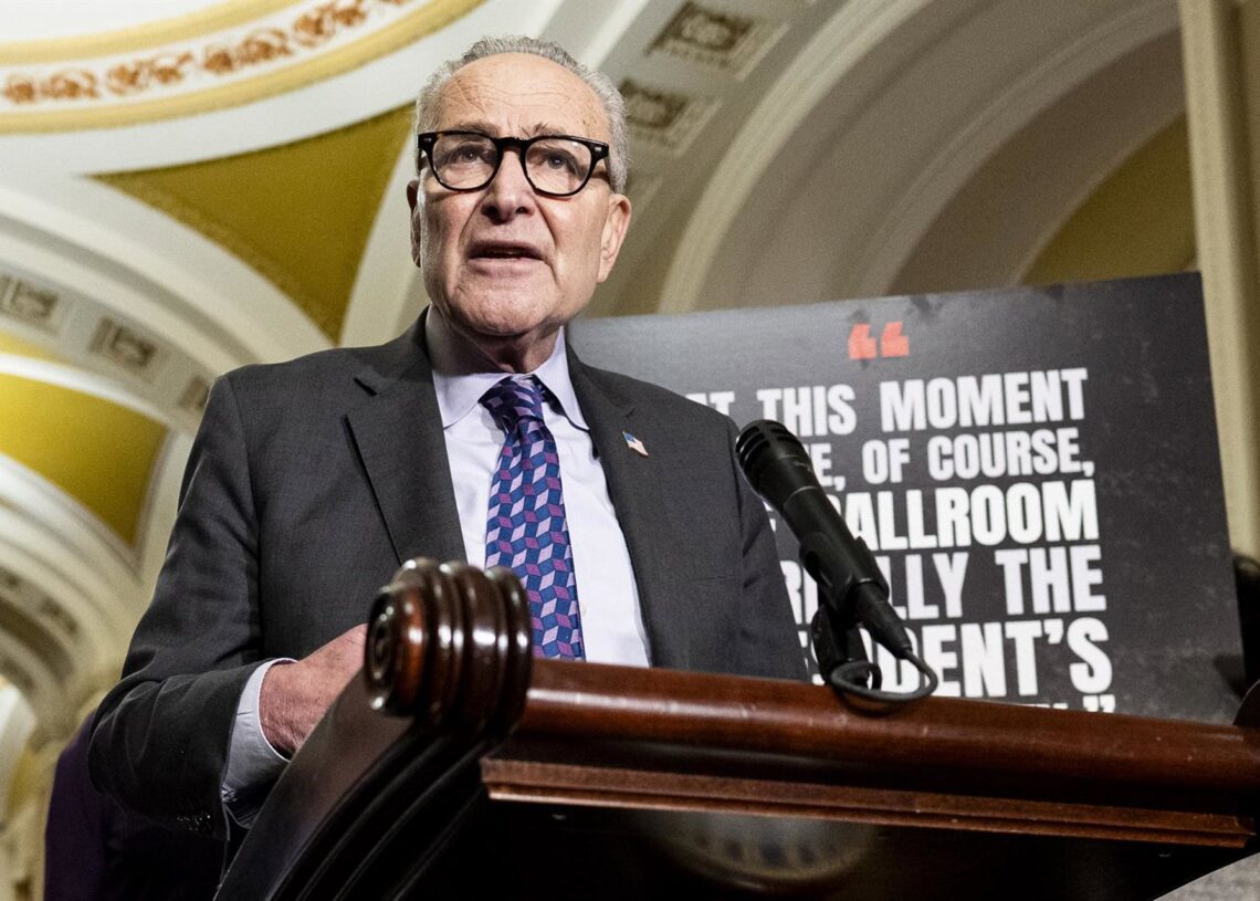 El líder de los demócratas en el Senado de Estados Unidos, Chuck SchumerEuropa Press/Contacto/Michael Brochstein
