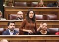 La secretaria general de Podemos, Ione Belarra, durante una sesión de control, en el Congreso de los Diputados, a 29 de octubre de 2025, en Madrid (España). Eduardo Parra - Europa Press