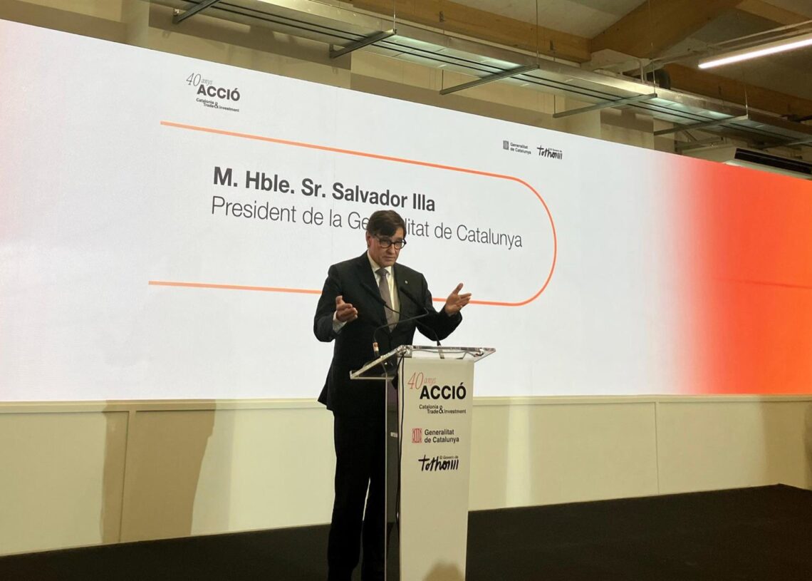 El presidente de la Generalitat, Salvador Illa.EUROPA PRESS