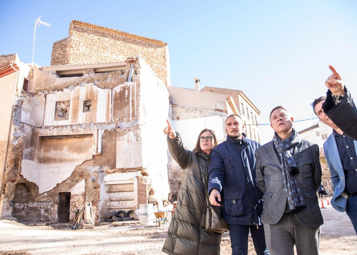 Archivo - El presidente de Castilla-La Mancha, Emiliano García-Page, en LeturDAVID ESTEBAN GONZALEZ/JCCM - Archivo