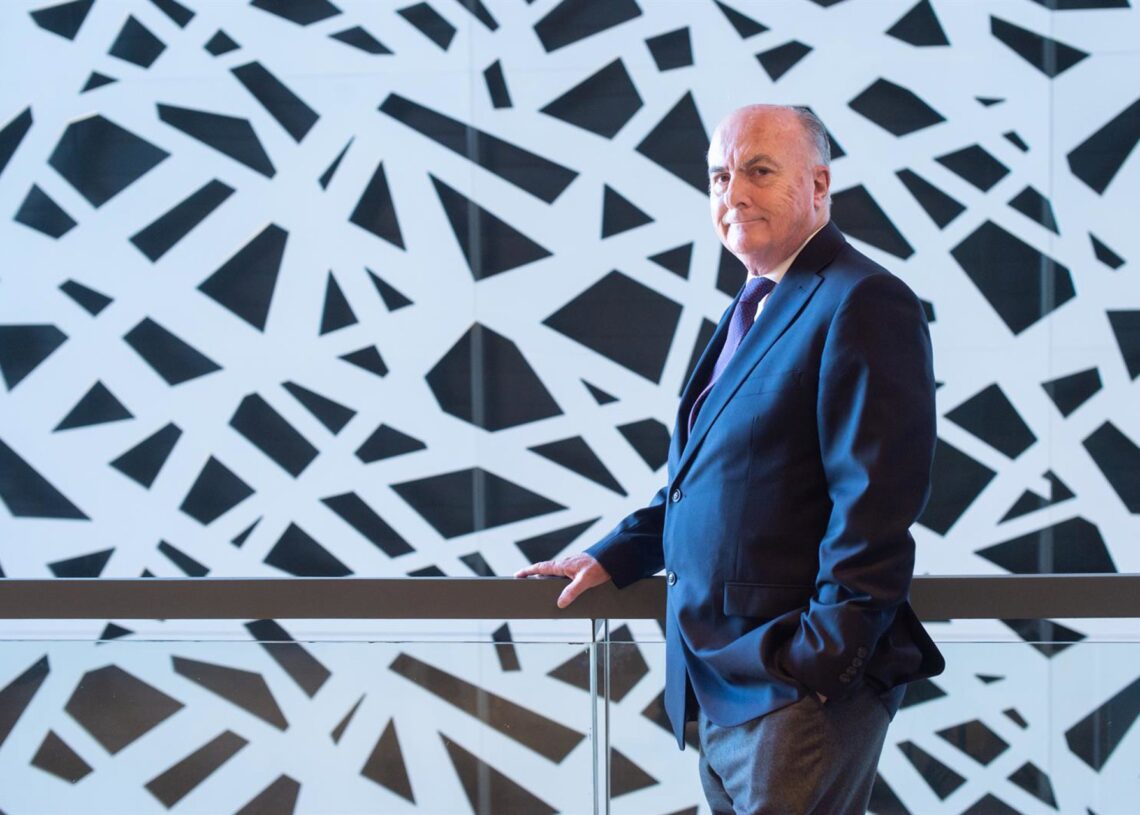 El juez jubilado Manuel García Castellón, durante una entrevista con Europa Press por la publicación de su libro 'Habla, para que se conozca'.GUSTAVO VALIENTE - EUROPA PRESS