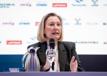 Archivo - La secretaria de Estado de Defensa, María Amparo Valcarce García, durante la jornada ‘Seguridad y Defensa ante el nuevo orden mundial’ de Europa Press, en el Auditorio CESEDEN, a 30 de junio de 2025, en Madrid (España).A. Pérez Meca - Europa Press - Archivo