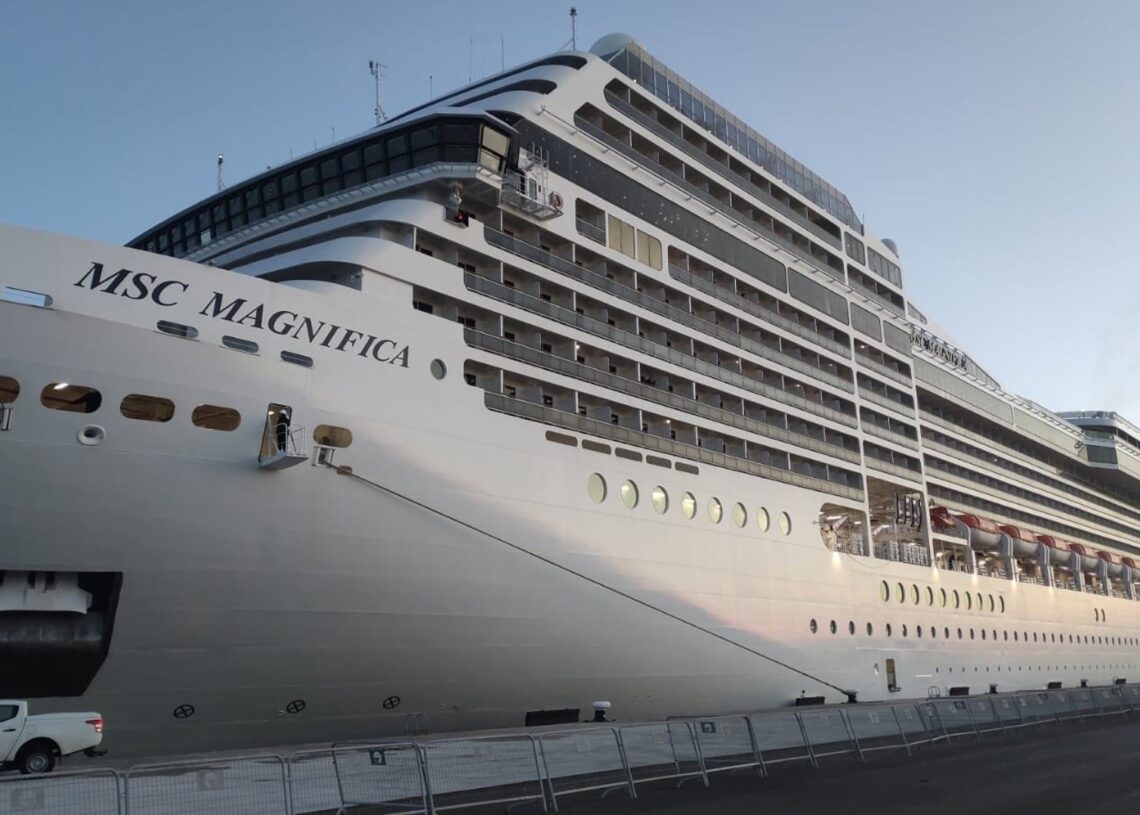 Archivo - MSC Magnífica@PORTTARRAGONA - Archivo