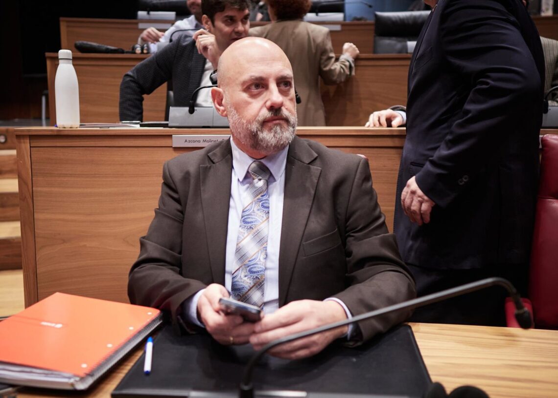 Archivo - El consejero de Economía y Hacienda del Gobierno de Navarra, José Luis Arasti.EDUARDO SANZ-EUROPA PRESS - Archivo