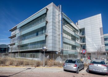 Archivo - Fachada de la sede de Indra, a 5 de febrero de 2025, en Madrid (España). Ricardo Rubio - Europa Press - Archivo