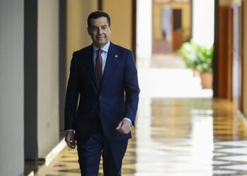 El presidente de la Junta de Andalucía, Juanma Moreno, en una foto de archivo.Francisco J. Olmo - Europa Press