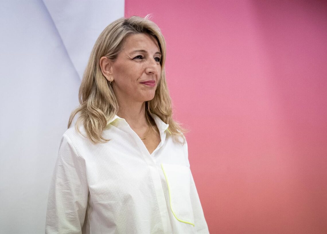 Archivo - La vicepresidenta segunda y ministra de Trabajo y Economía Social, Yolanda Díaz.A. Pérez Meca - Europa Press - Archivo