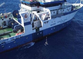 El buque oceanográfico 'Vizconde de Eza' en una imagen de archivo.MINISTERIO DE AGRICULTURA, PESCA Y ALIMENTACIÓN
